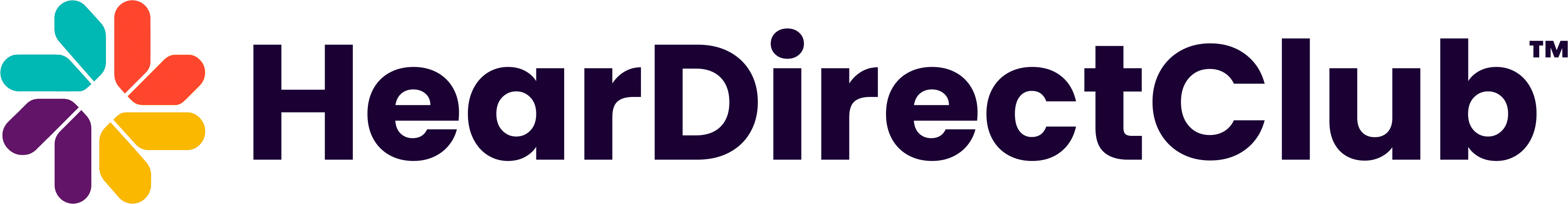 HearDirectClub brand logo with multicolor icon